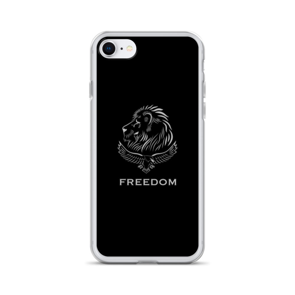 Lion Eagle Freedom Custom iPhone Case (Black) 2023